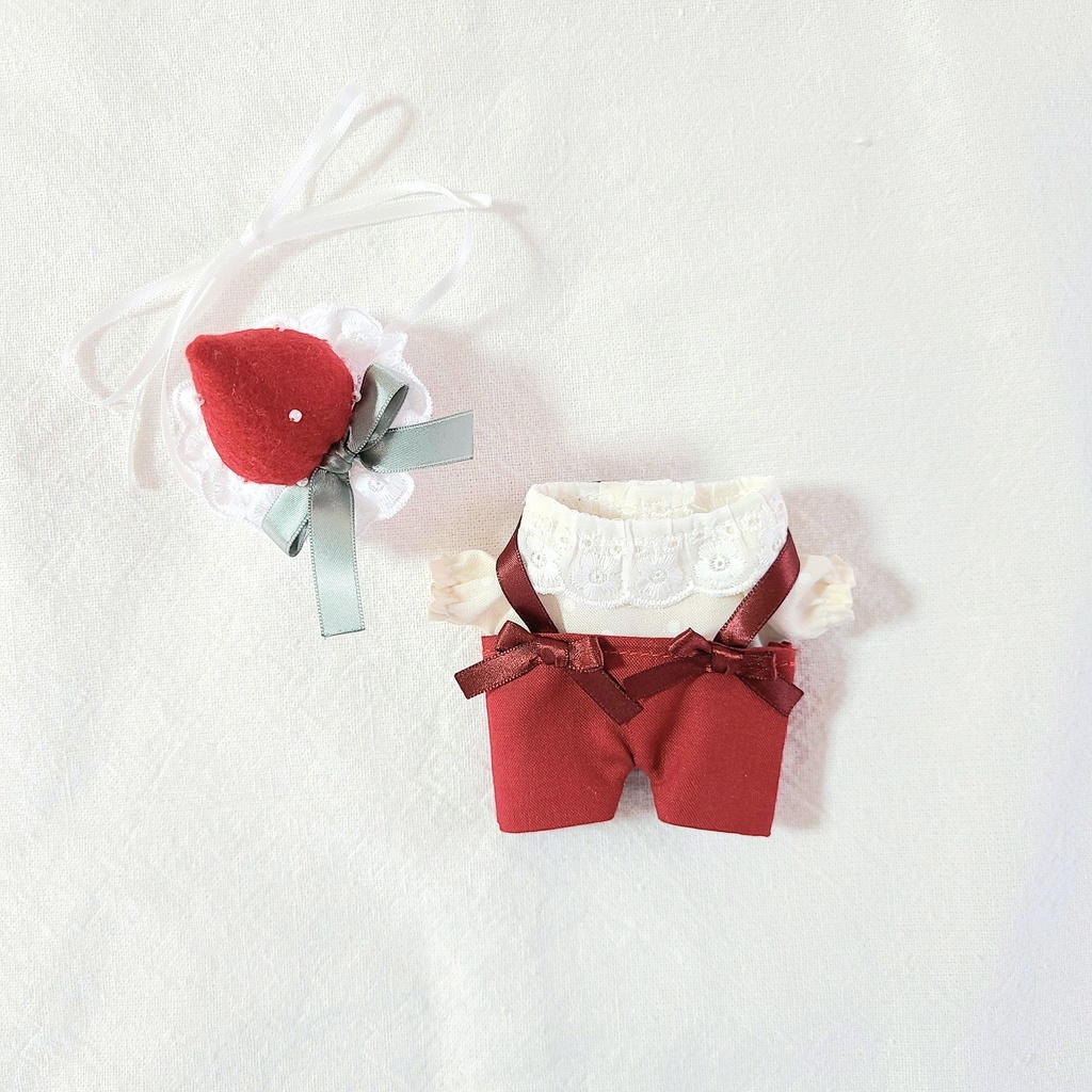 いちごのズボンセット