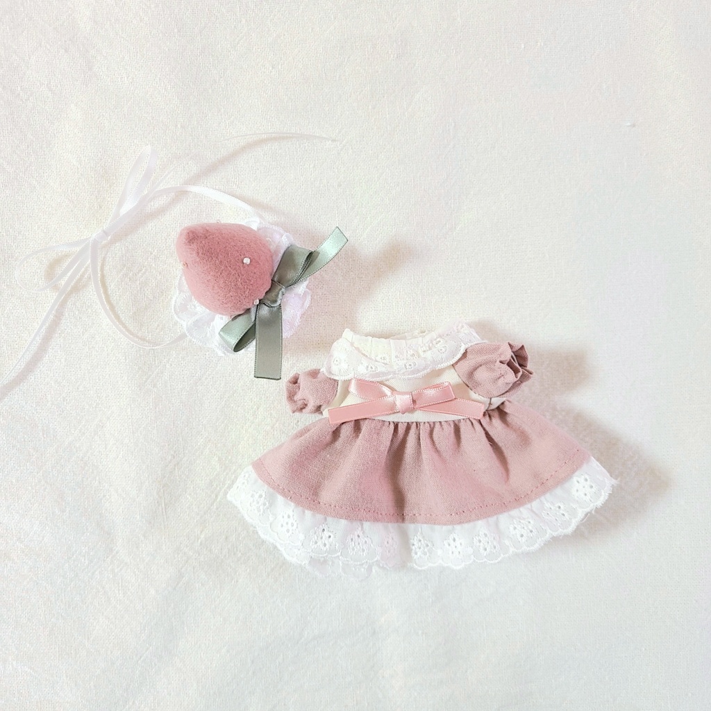 いちごのワンピースセット