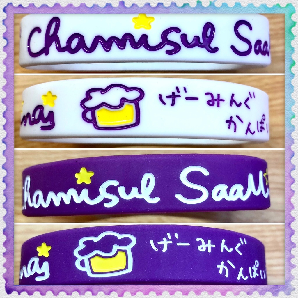 ちゃみするオリジナルラバーバンド【RING∞LINK】