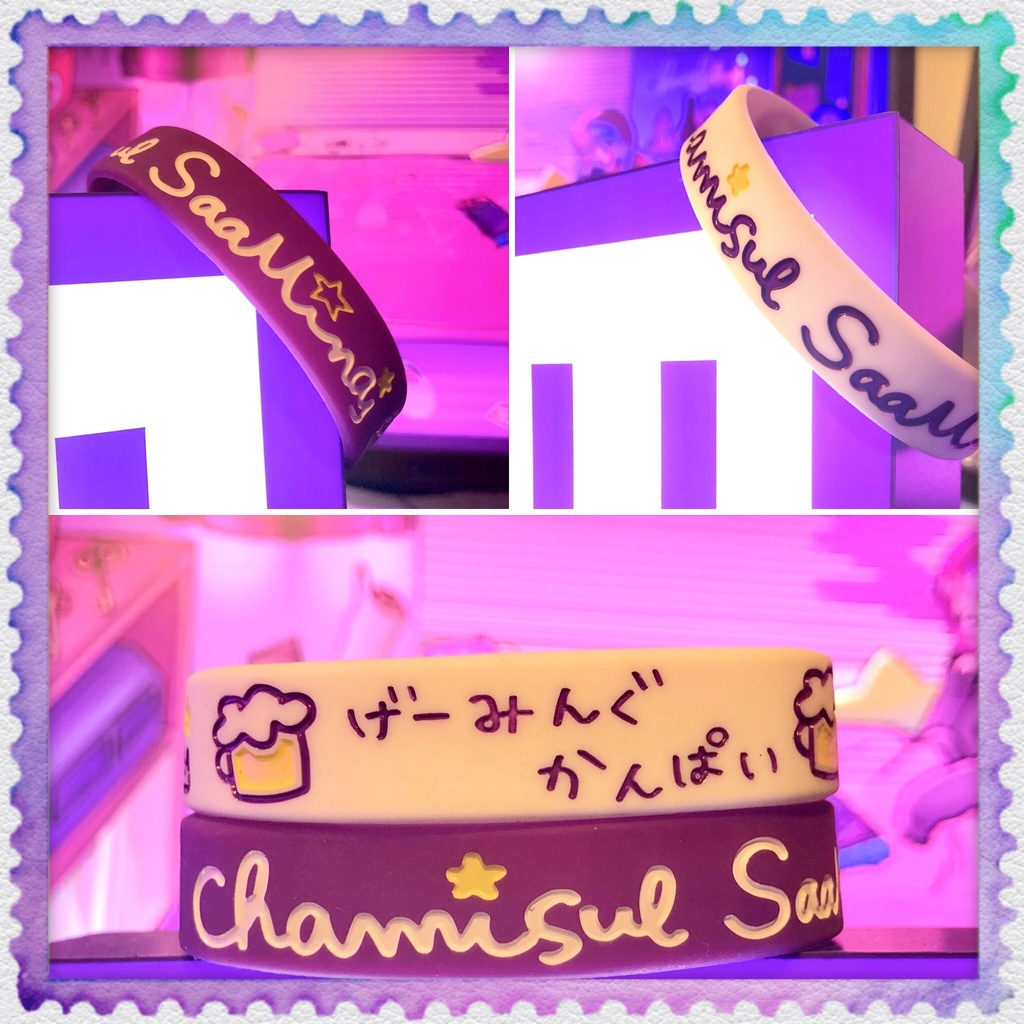 ちゃみするオリジナルラバーバンド【RING∞LINK】