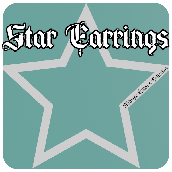 Cat/Dog/Wolf/Fox | Heart FBX ONLY| Earrings | VRChat | VRoid | Avatar Accessories | Jewelry | FBX