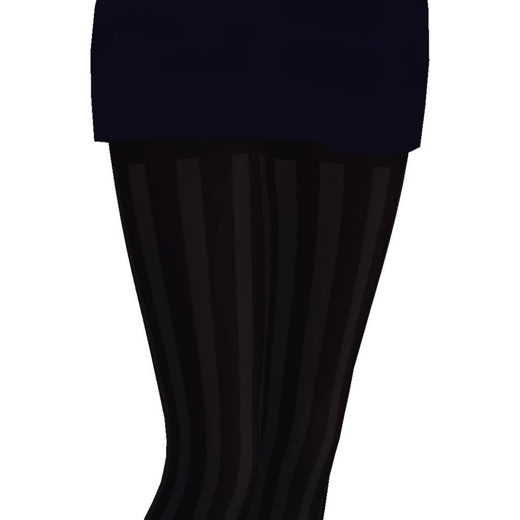 Striped Thigh High Tights PNG | 縞 | ストッキング