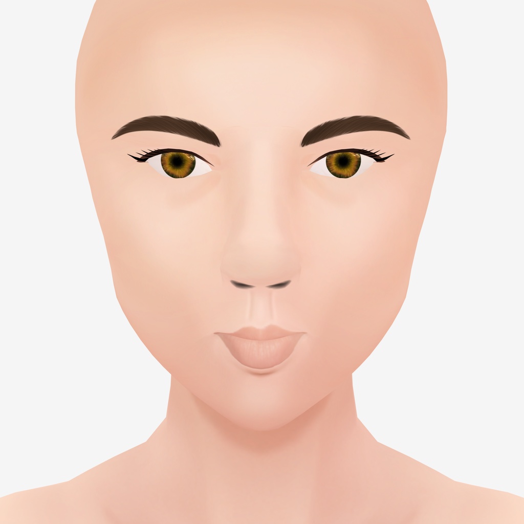 Realistic Eye Irises for VRoid