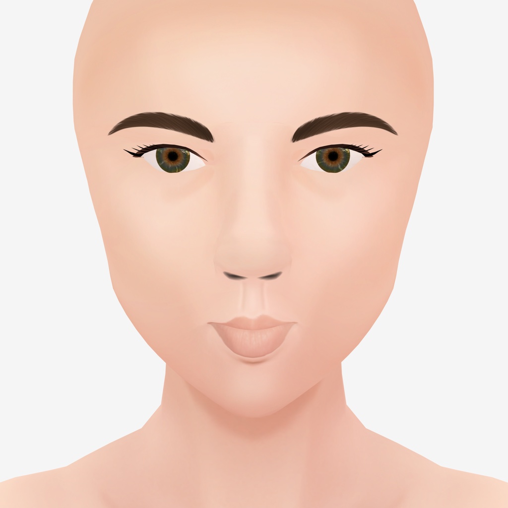 Realistic Eye Irises for VRoid