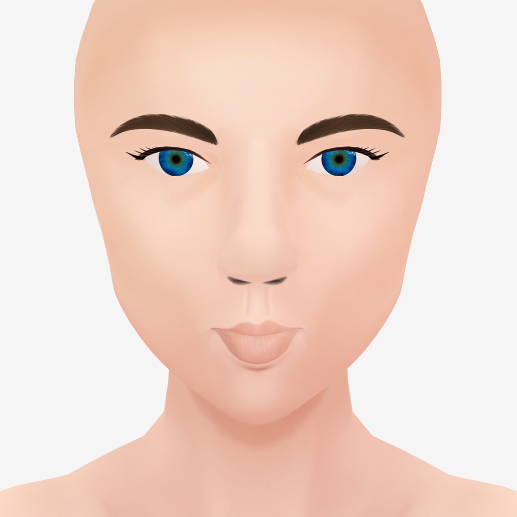 Realistic Eye Irises for VRoid