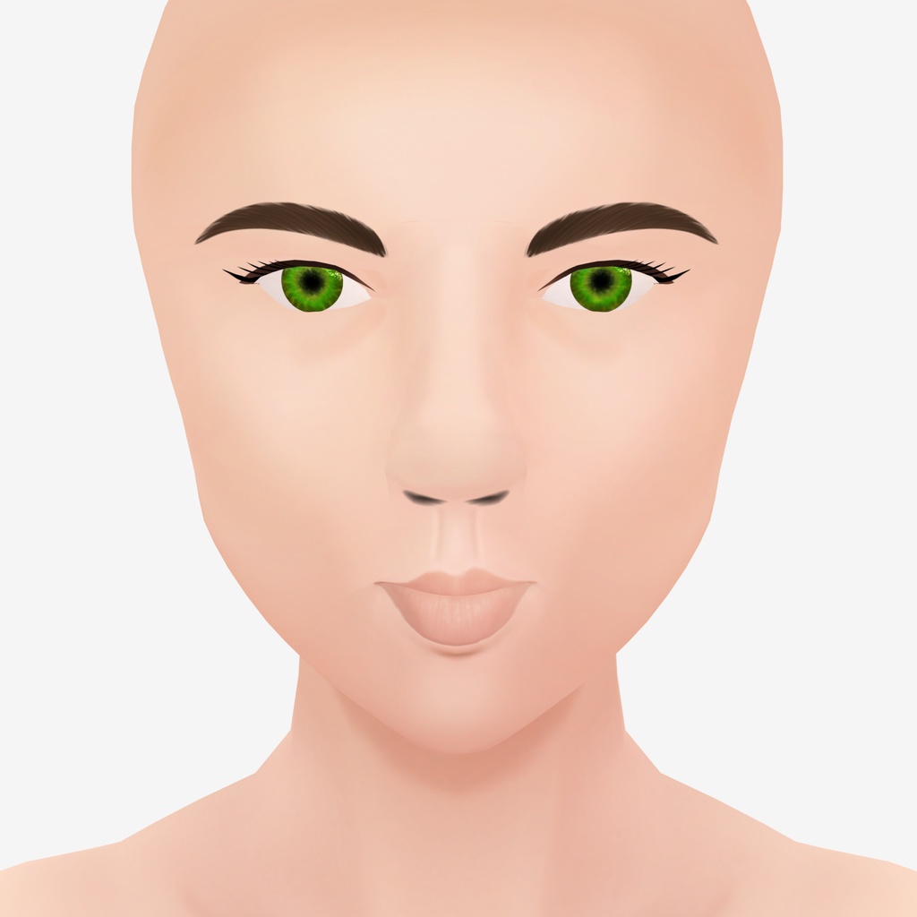 Realistic Eye Irises for VRoid