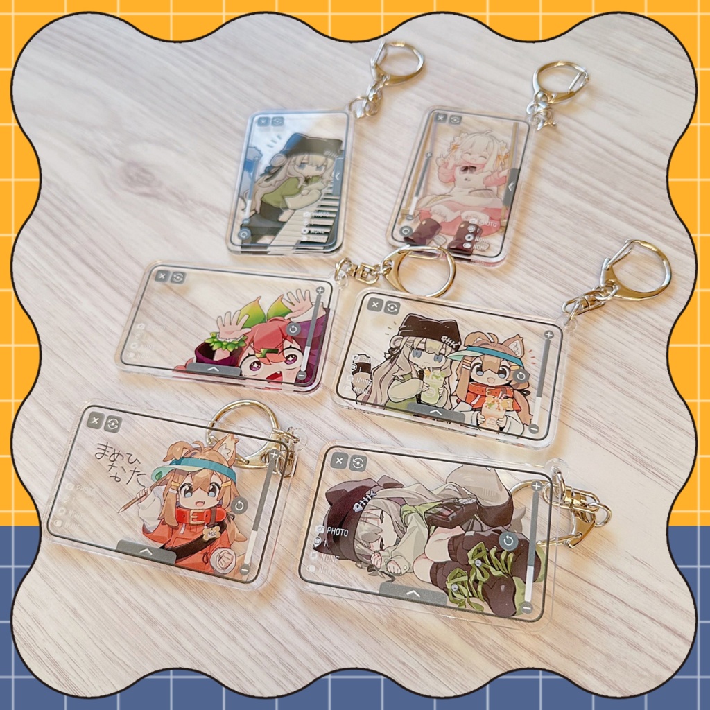 GOODS】VRCカメラ風アクリルキーホルダー - かぴごせ - BOOTH