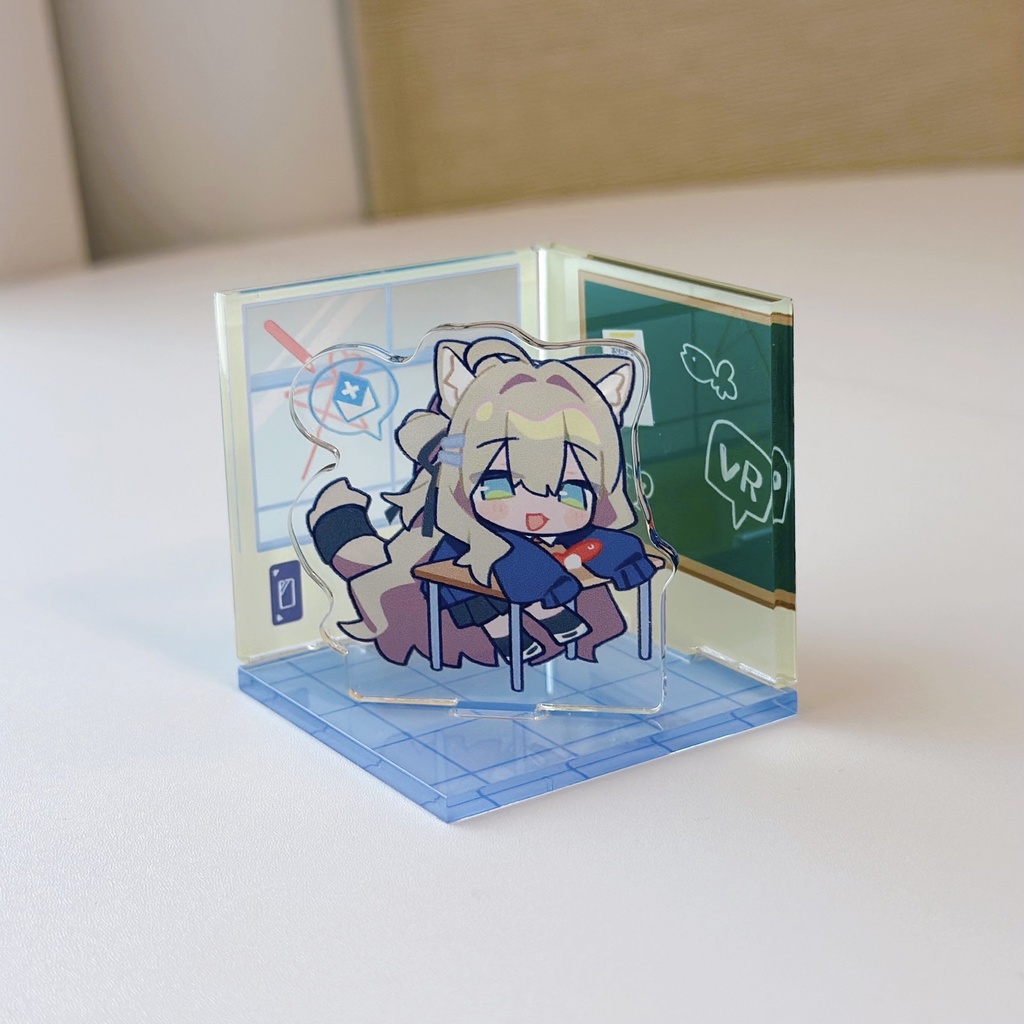 【GOODS】モチヤマ学園「アクリルジオラマ」