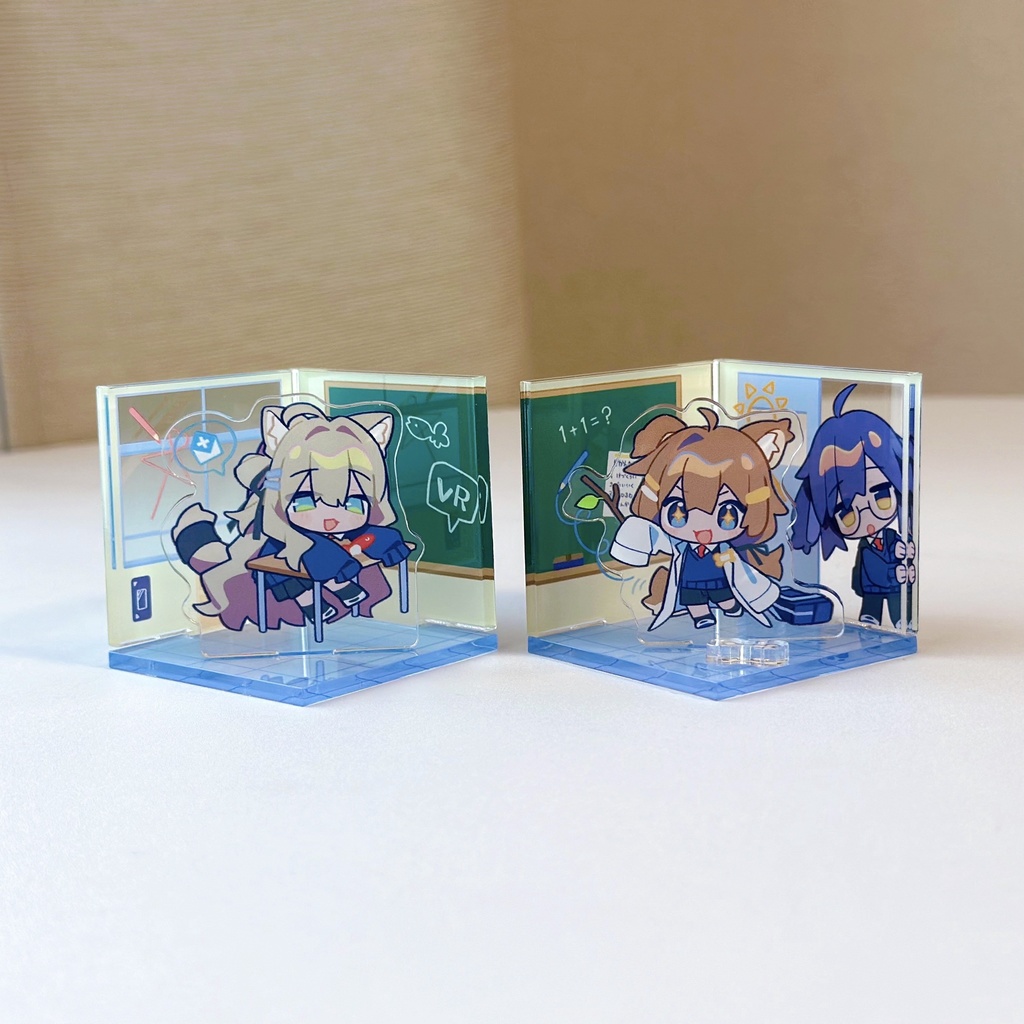 【GOODS】モチヤマ学園「アクリルジオラマ」
