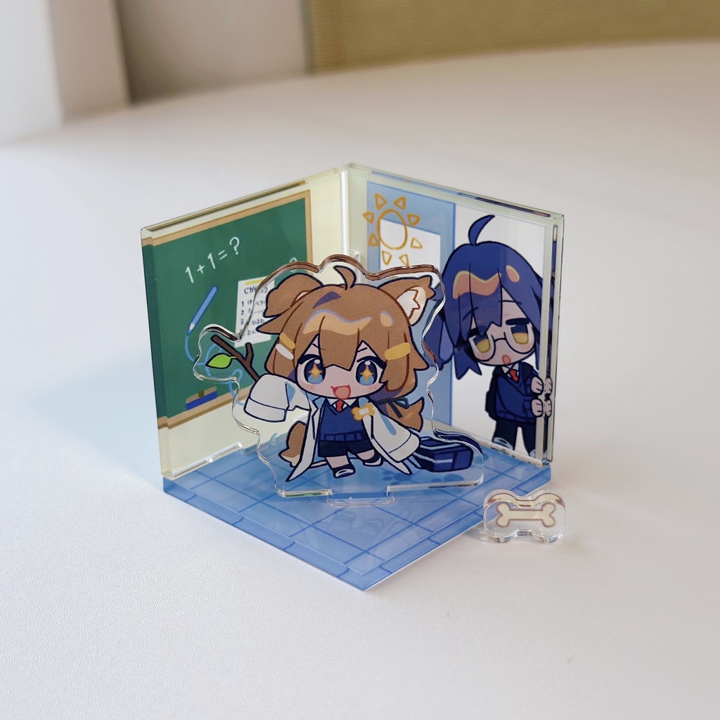 【GOODS】モチヤマ学園「アクリルジオラマ」