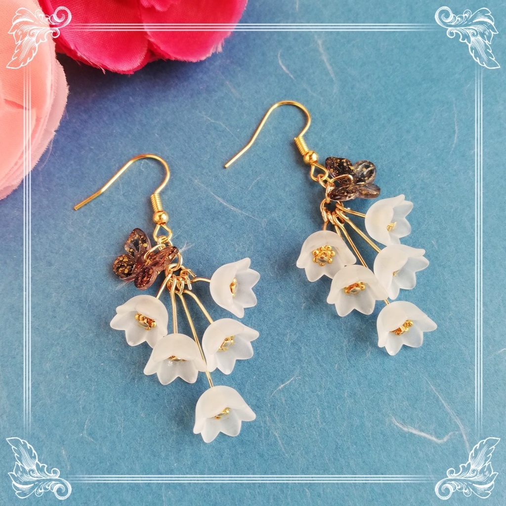 ♡ハンドメイドピアス イヤリング♡No.402 - ピアス