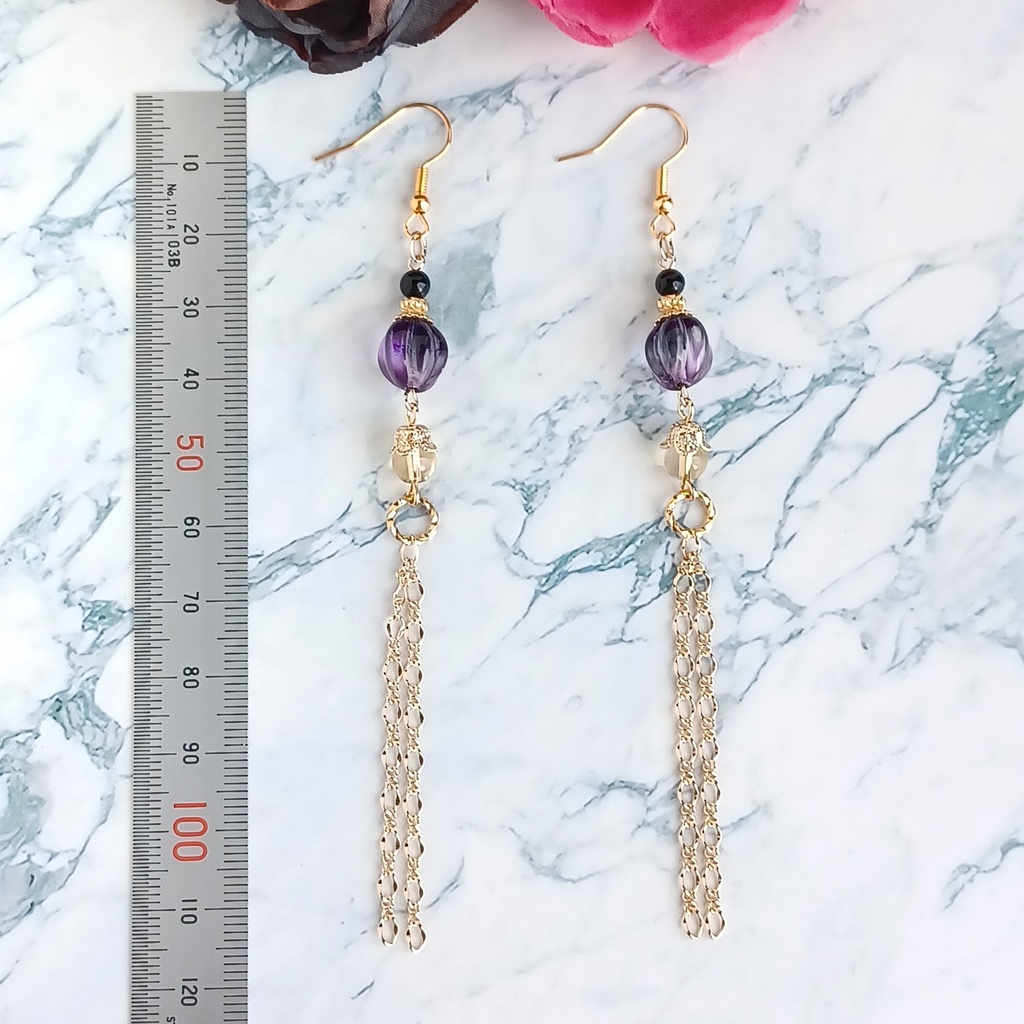 東リベ・半間修二イメージハンドメイドピアス(イヤリング変更OK)