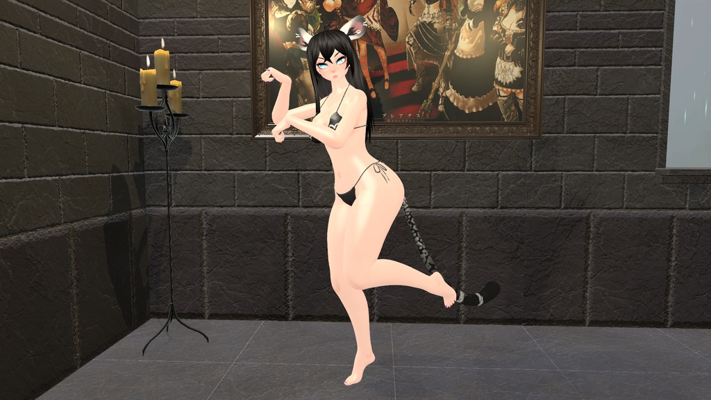 Juniper the Lively Leopard VRChat & VRM