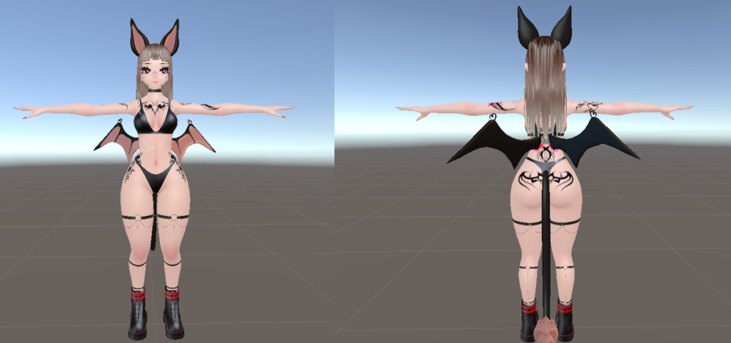 Svetlana the Bat Demon VrChat & VRM