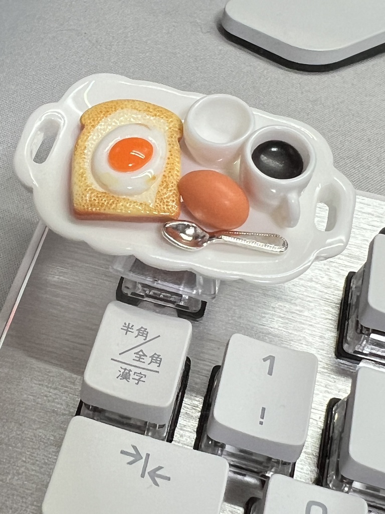 【送込】モーニング(朝食)セットキーキャップ
