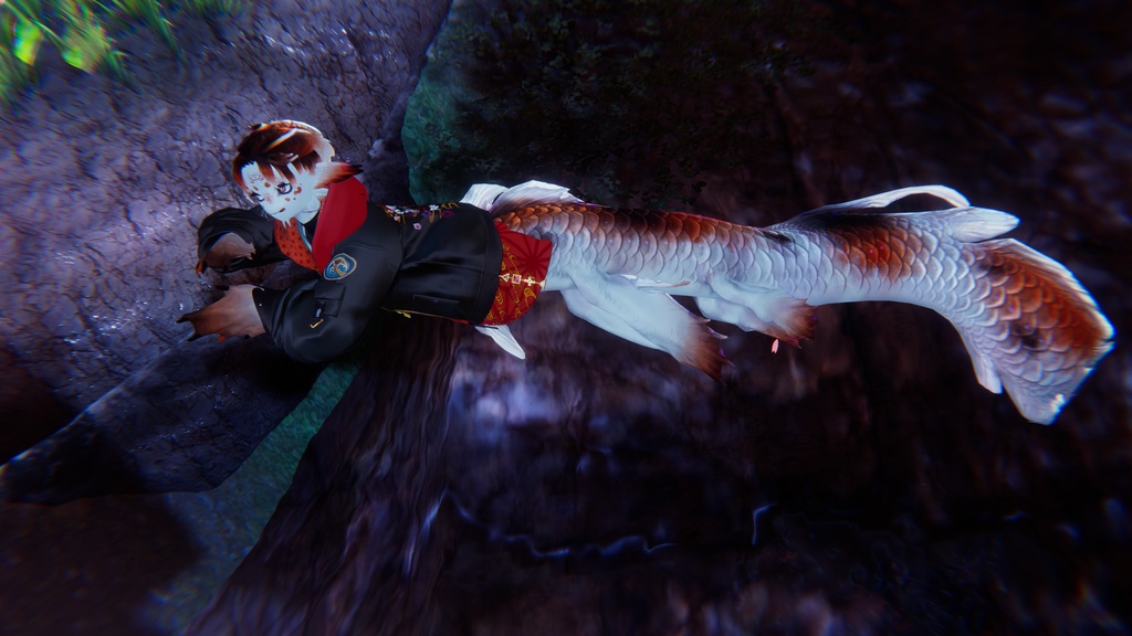 にしきごいテクスチャ【シンカイヒトウオ専用】