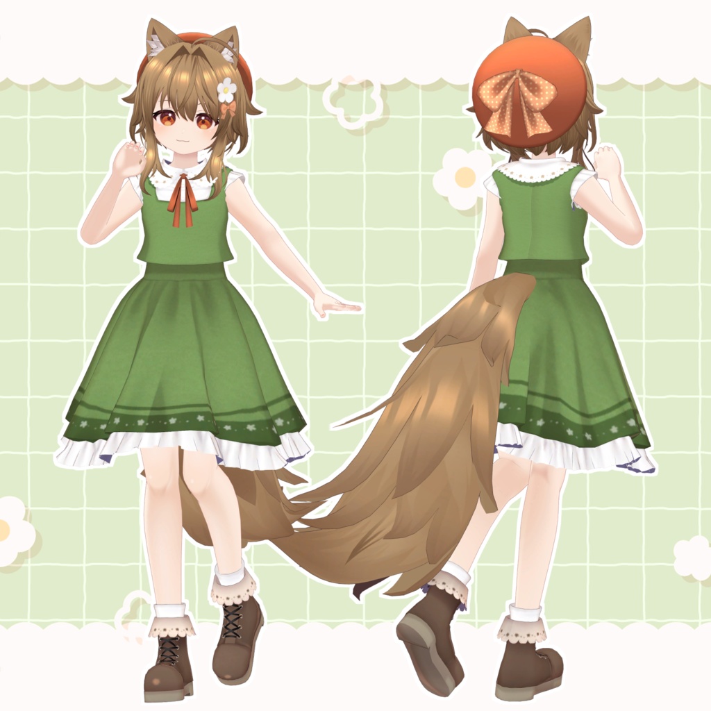 オリジナル3Dモデル 陽毬/HIMARI