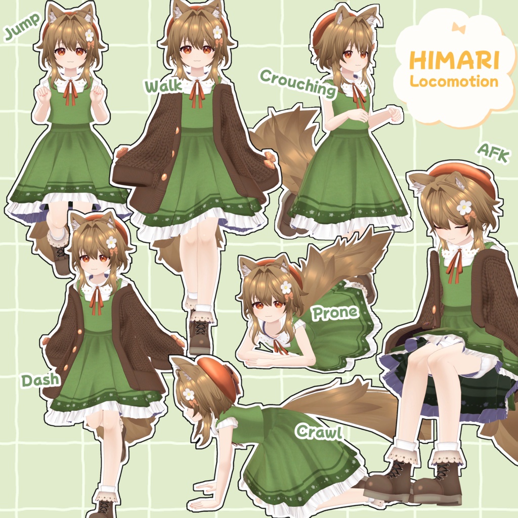 オリジナル3Dモデル 陽毬/HIMARI