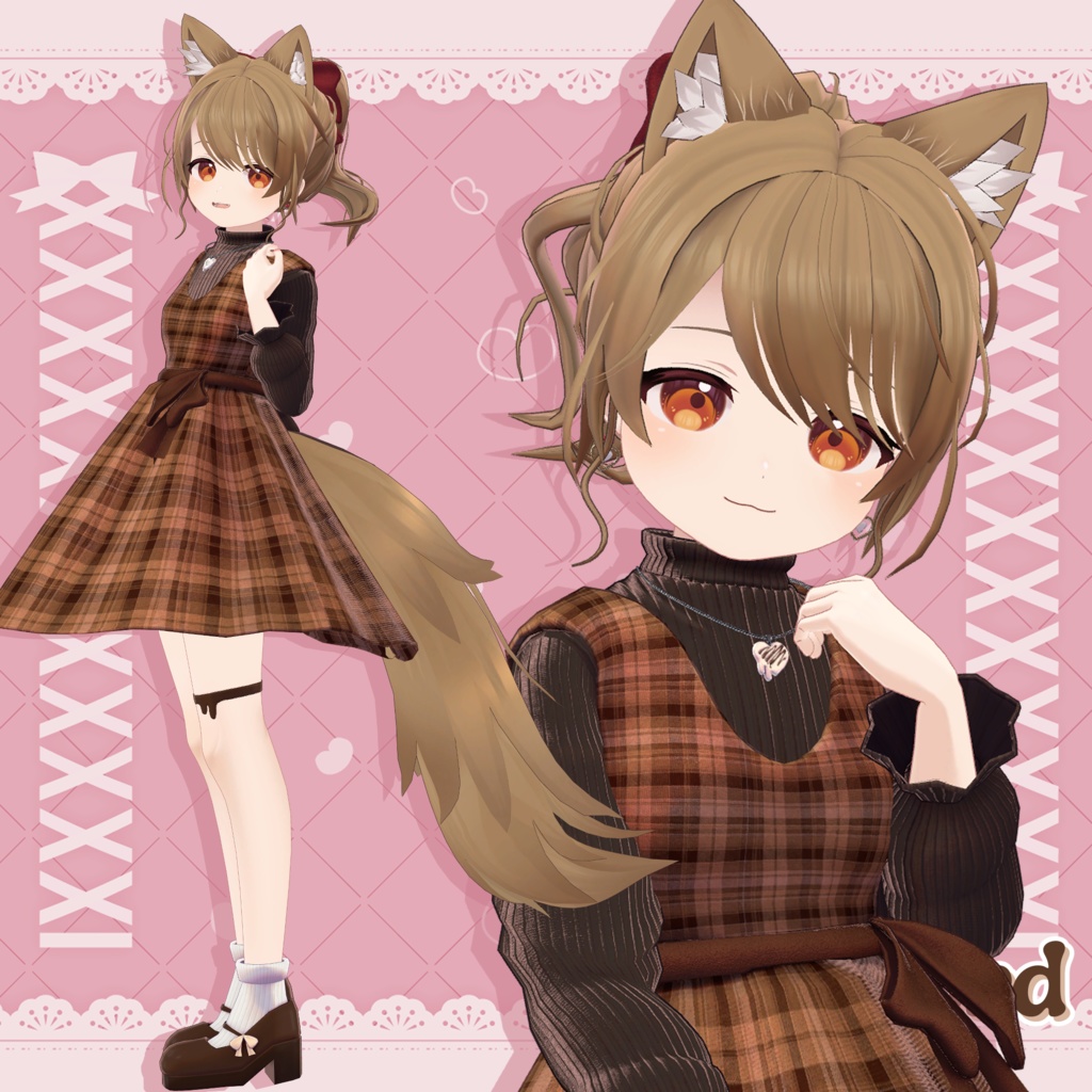 【衣装+髪型】MeltyCoord【複数アバター対応】