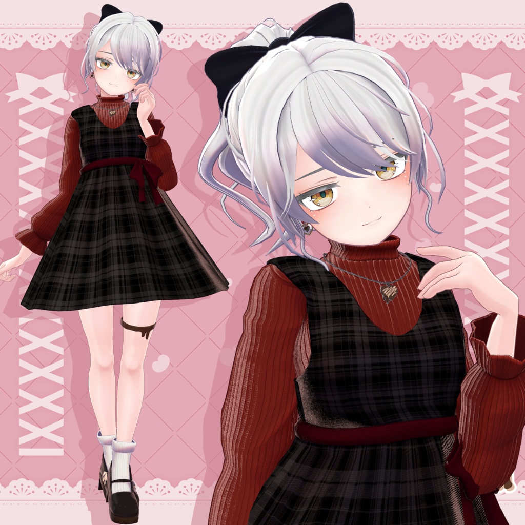 【衣装+髪型】MeltyCoord【複数アバター対応】