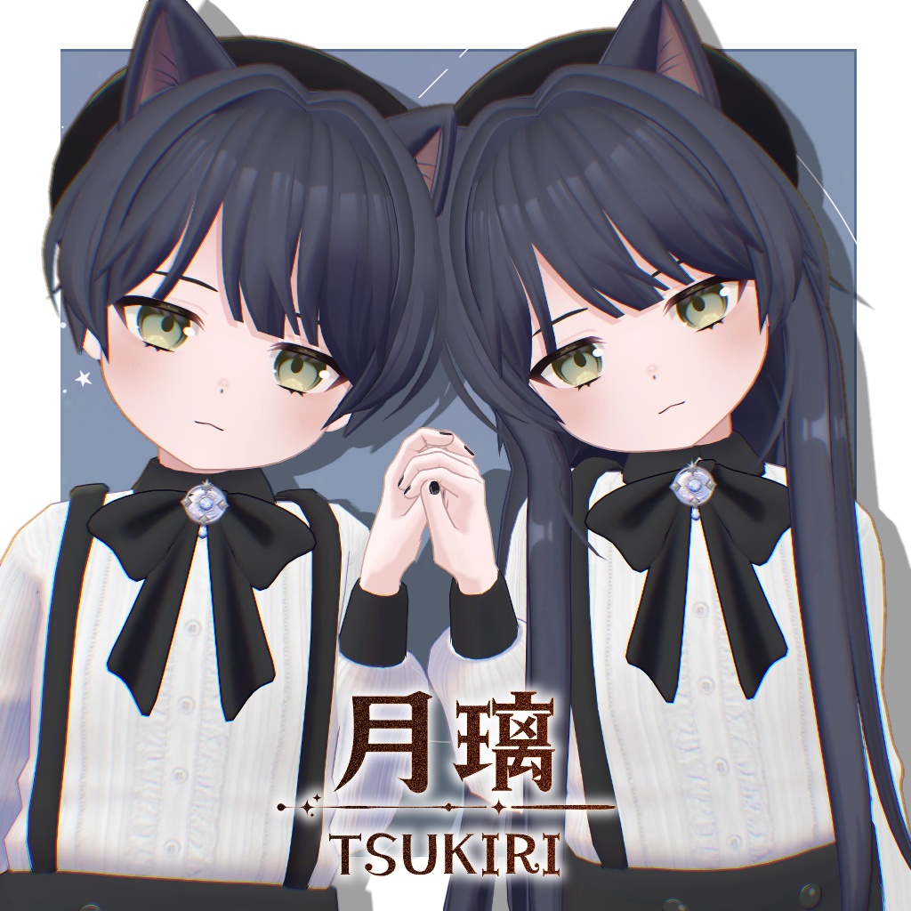 オリジナル3Dモデル　月璃/TSUKIRI
