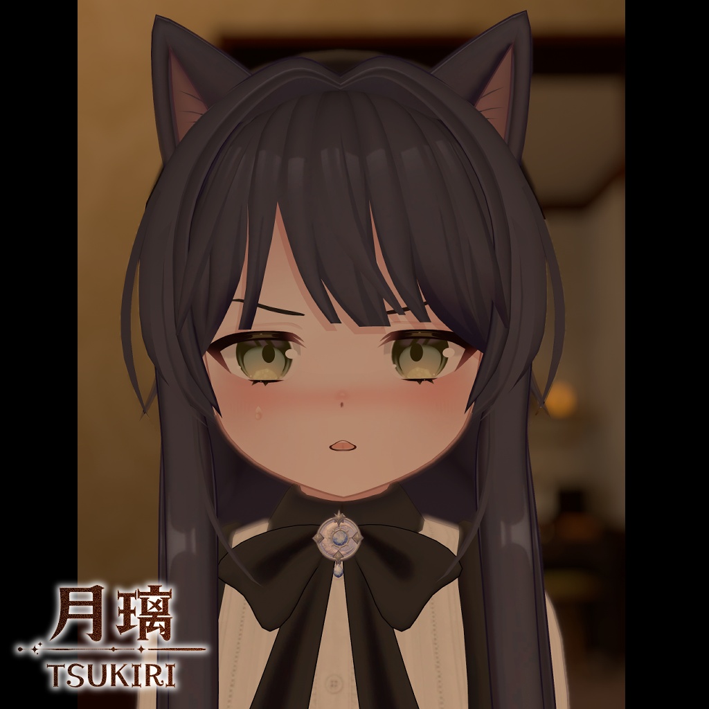 オリジナル3Dモデル 月璃/TSUKIRI
