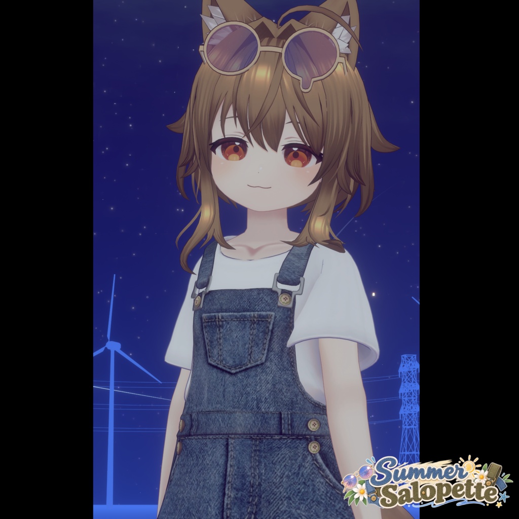 SummerSalopette【複数アバター対応】