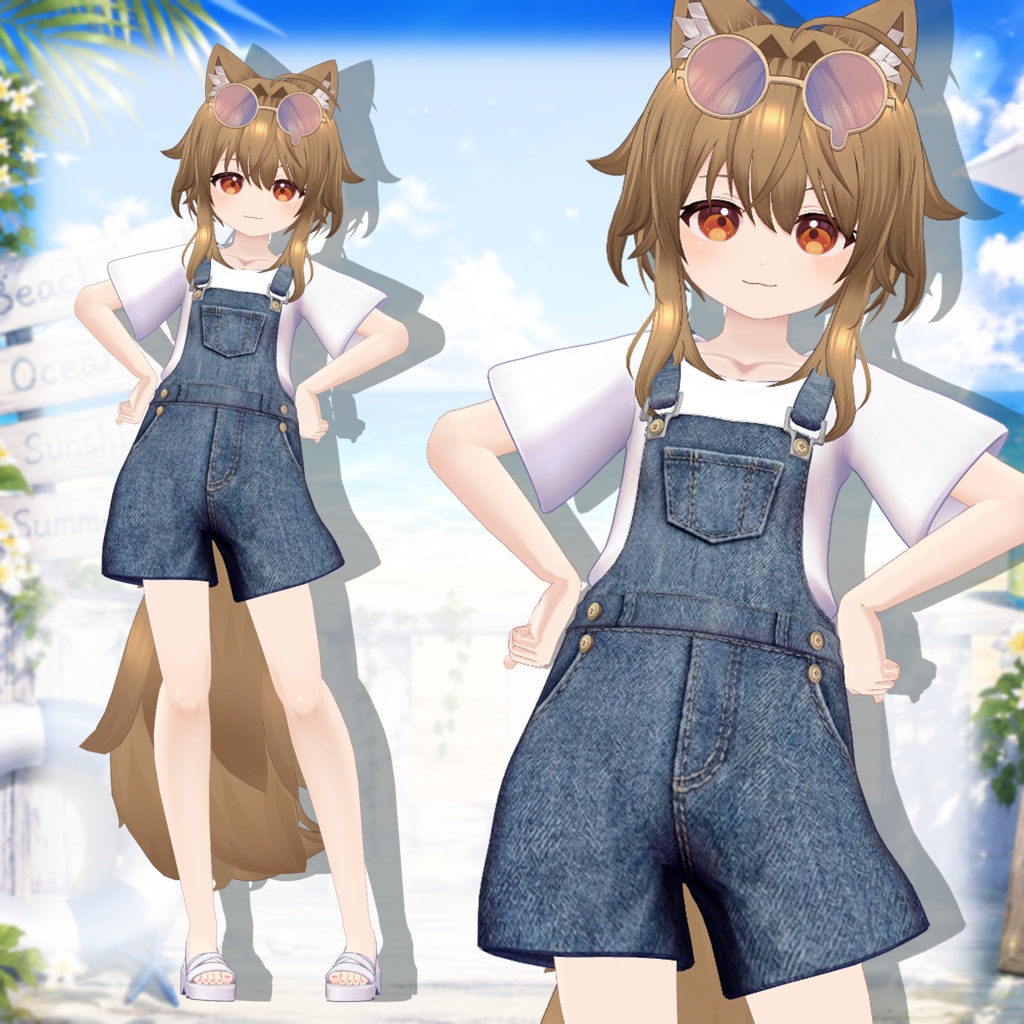SummerSalopette【複数アバター対応】
