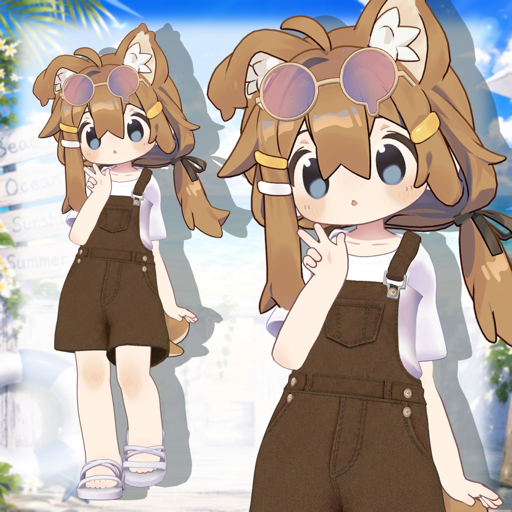 SummerSalopette【複数アバター対応】