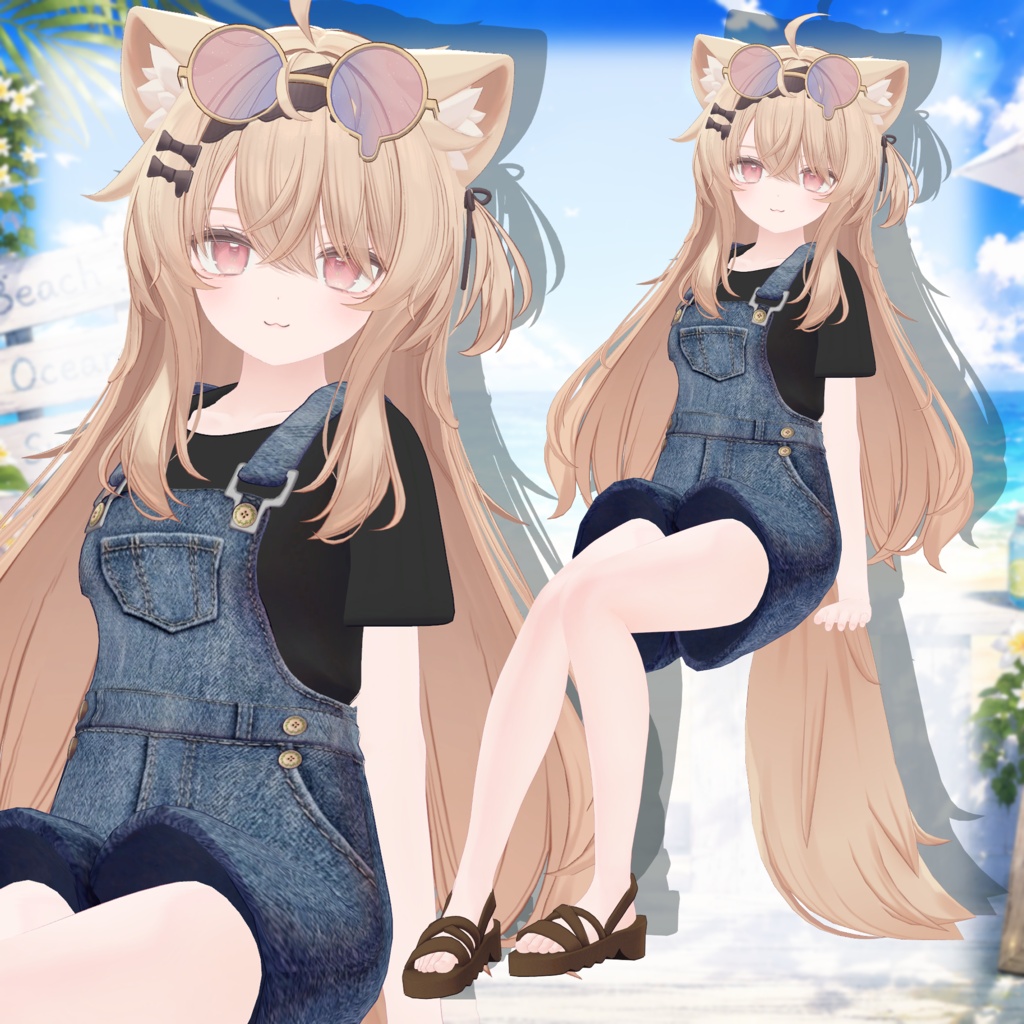 SummerSalopette【複数アバター対応】