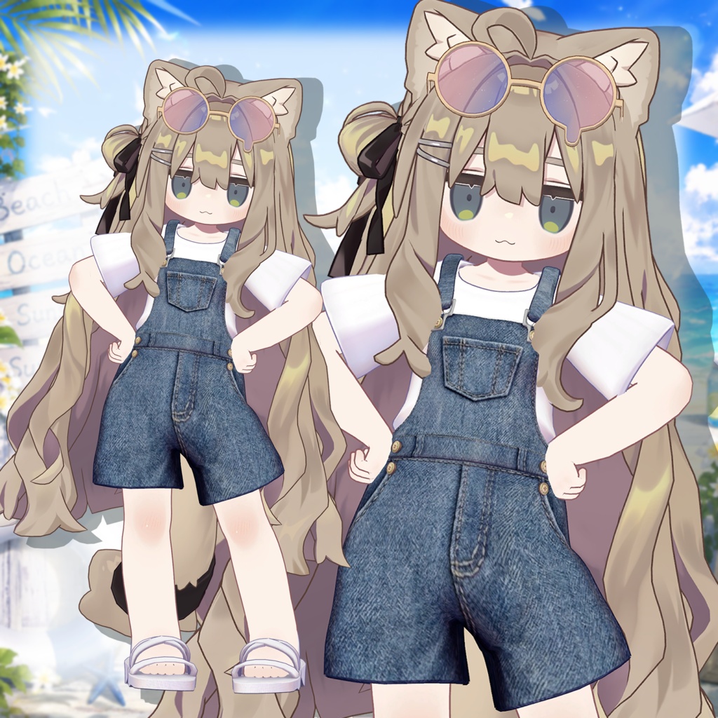 SummerSalopette【複数アバター対応】