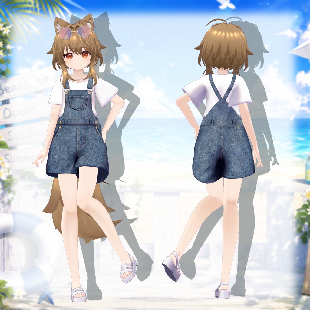 SummerSalopette【複数アバター対応】
