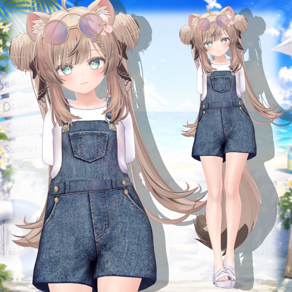 SummerSalopette【複数アバター対応】