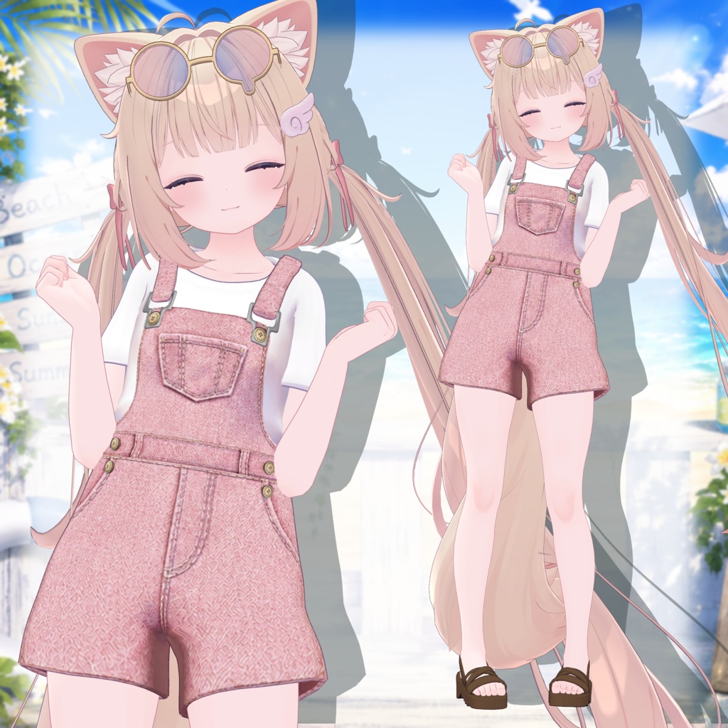 SummerSalopette【複数アバター対応】