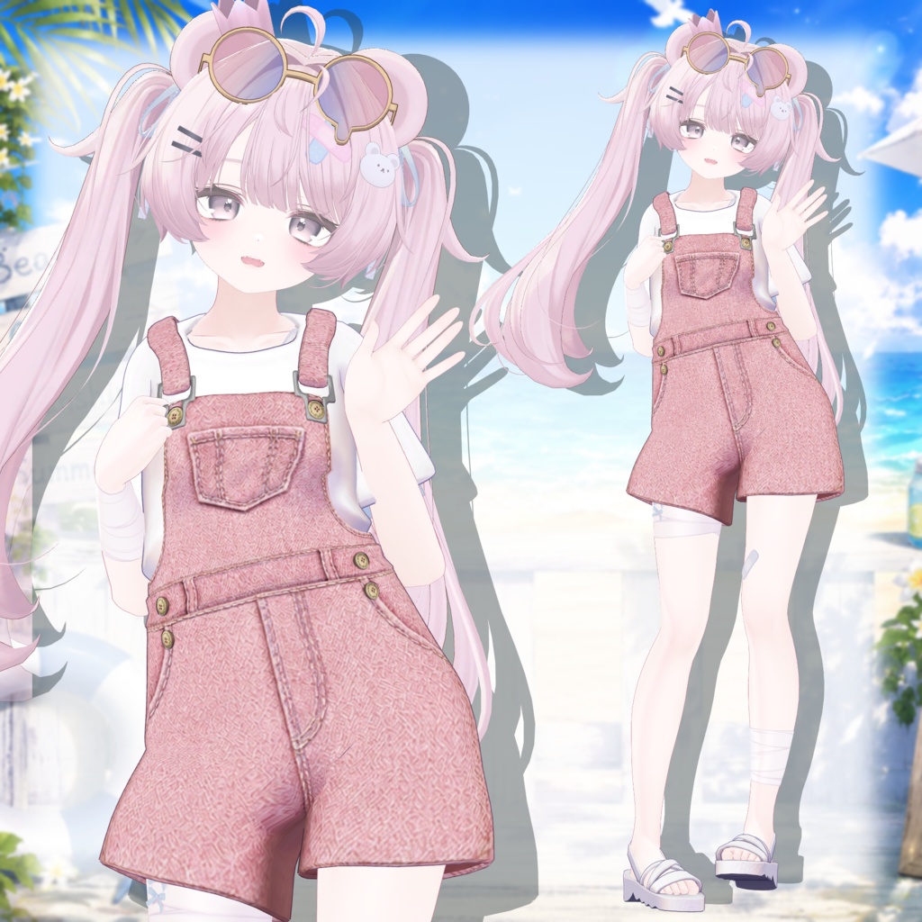 SummerSalopette【複数アバター対応】