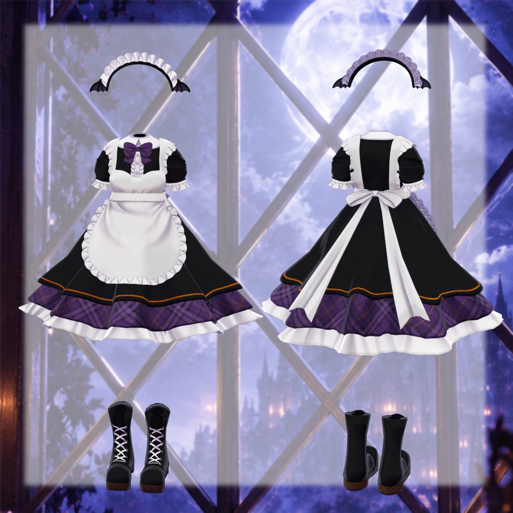 HalloweenMaid【複数アバター対応】