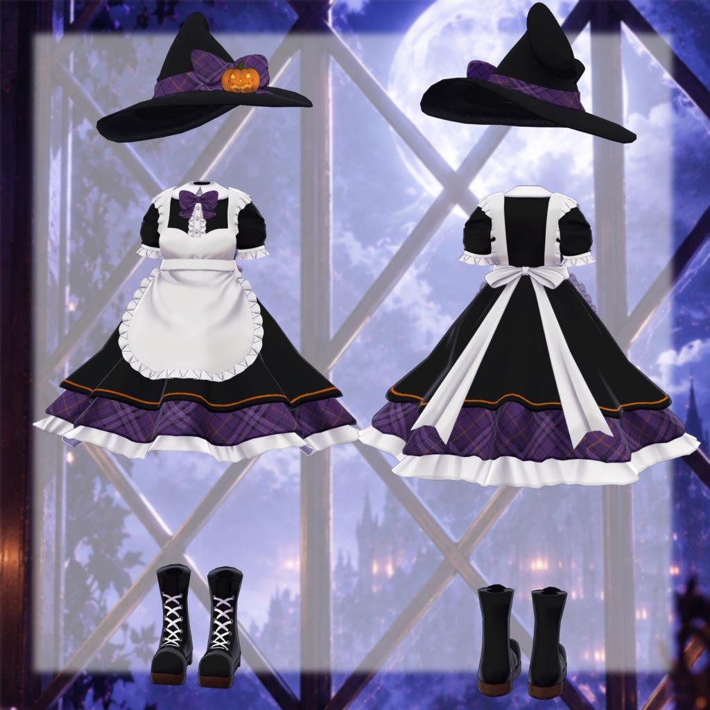 HalloweenMaid【複数アバター対応】