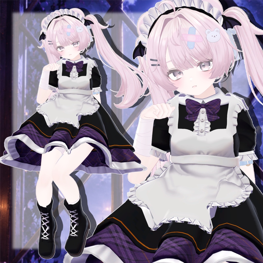 HalloweenMaid【複数アバター対応】