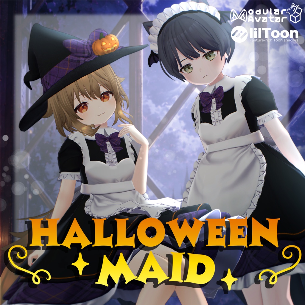HalloweenMaid【複数アバター対応】