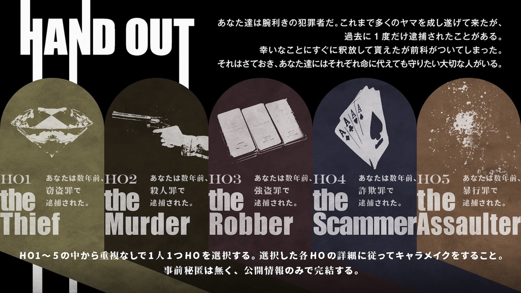 【CoCシナリオ】エクスコンズ: ラスト・スキーム SPLL:E190792