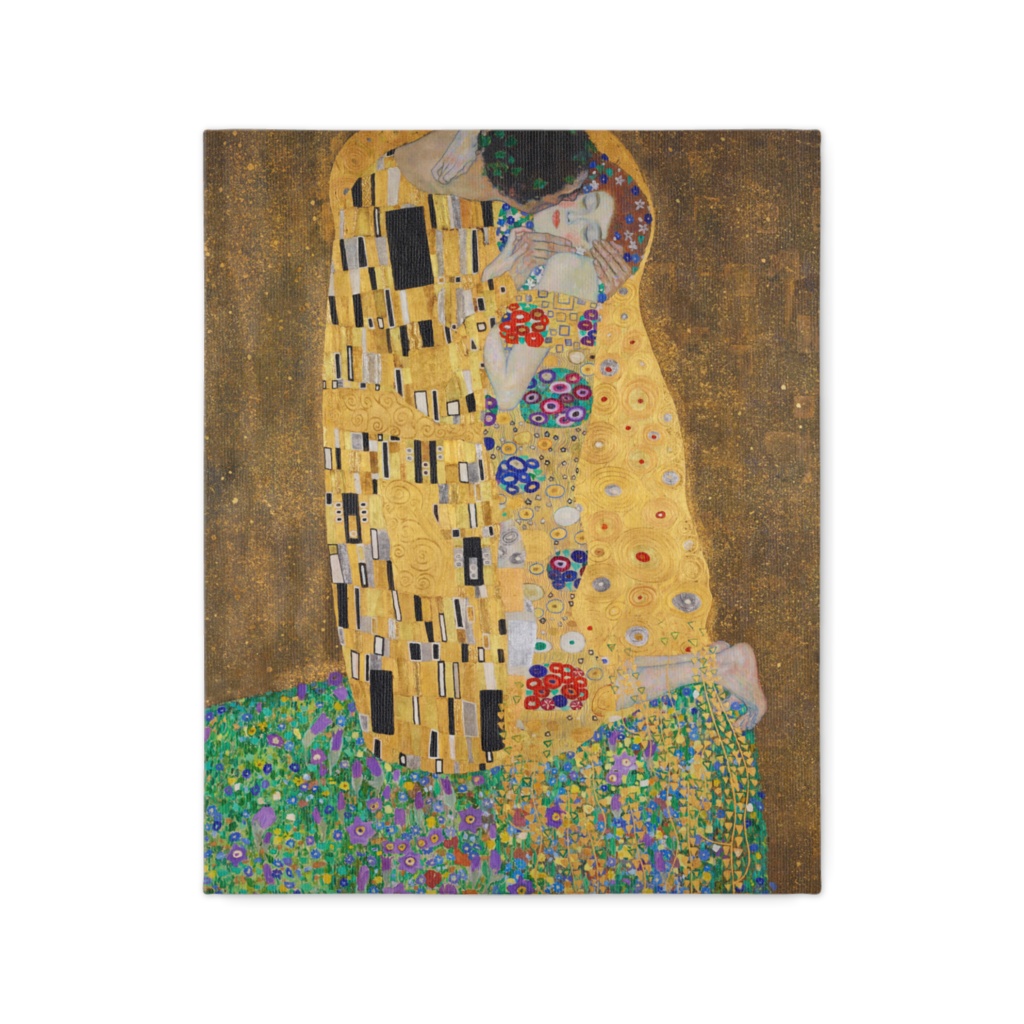 グスタフ・クリムト、キス(恋人たち) Gustav Klimt, The Kiss (Lovers)