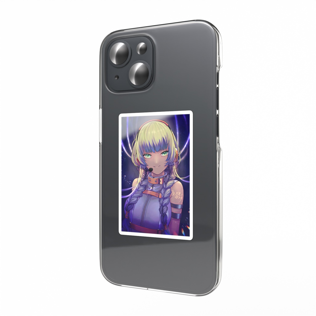アメトリンちゃんスマホステッカー
