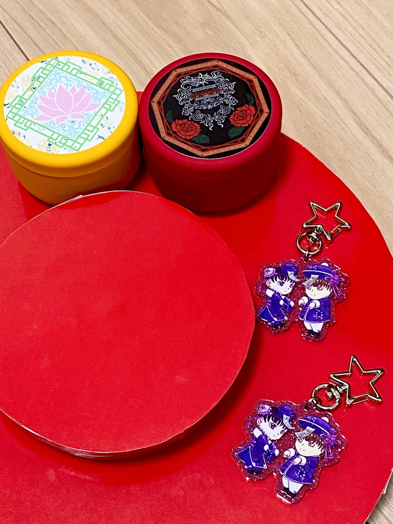 キョンシーアクリルキーホルダー