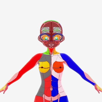 vroid まねきん