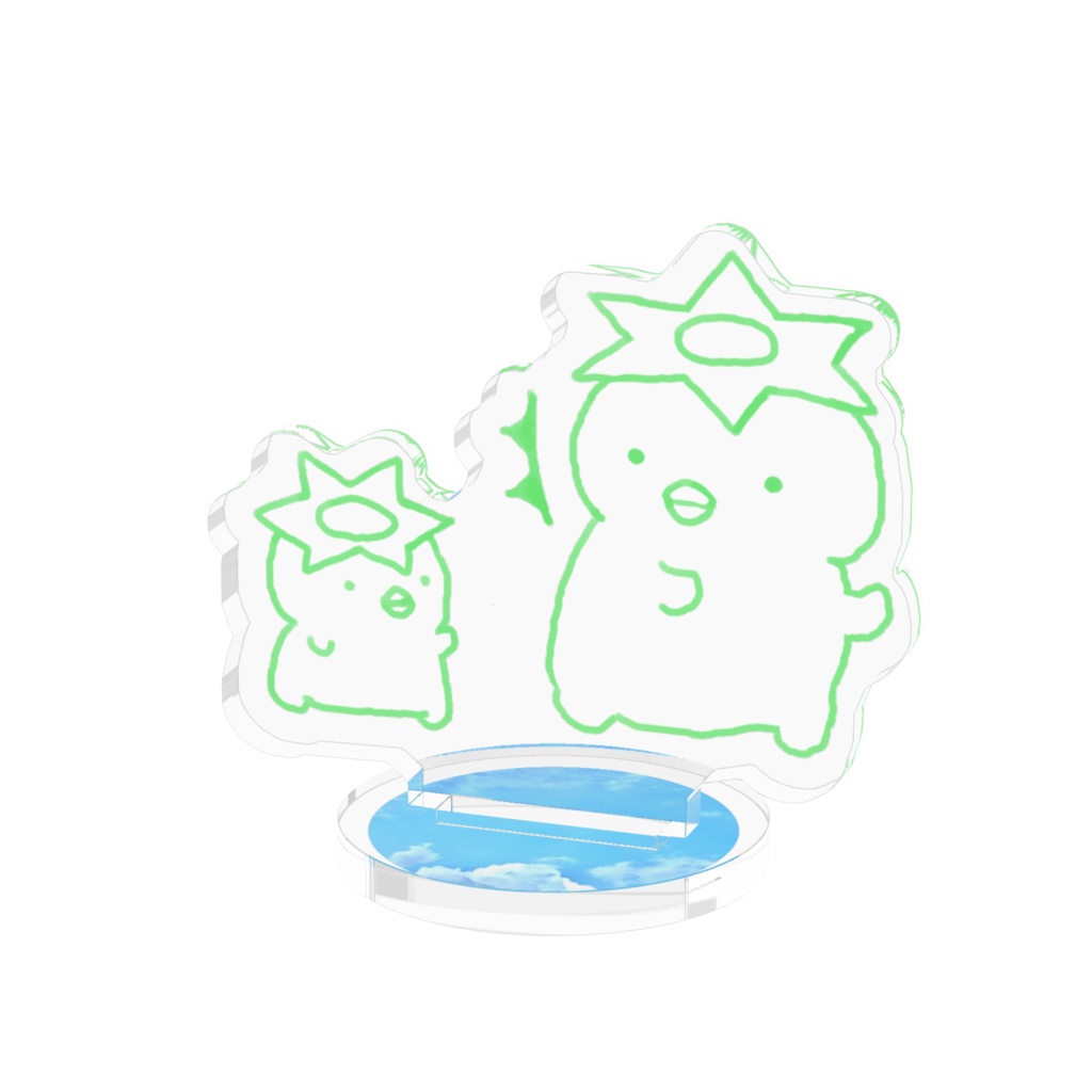 カッパさんのお友達　アクリルフィギュア