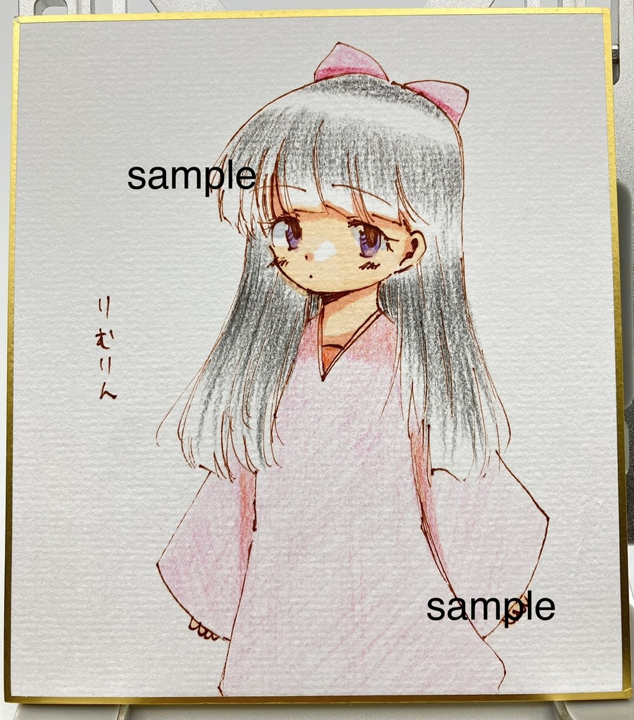 人気商品の 手描きイラスト 熊耳女の子① オリジナル 原画 tbg.qa