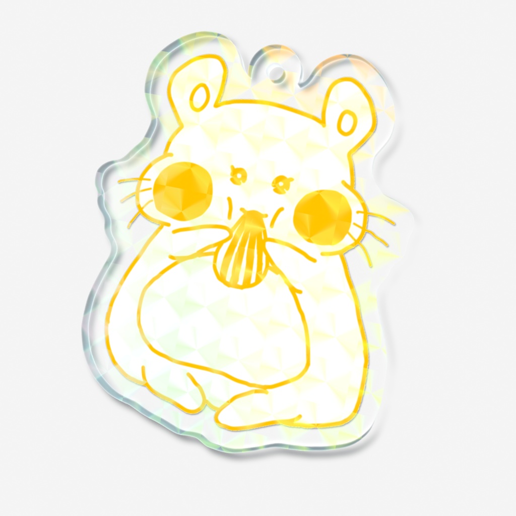 はむはむモンスター ホログラムアクキー