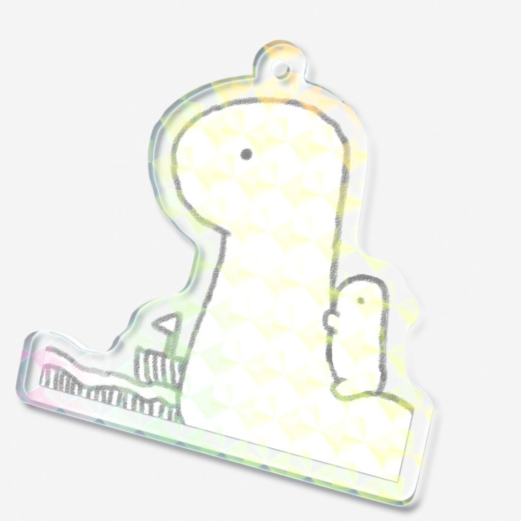 ネッシー親子 ホログラムアクキー