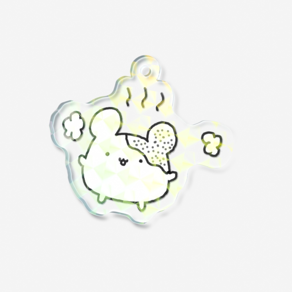 くまたこ焼き ホログラムアクキー