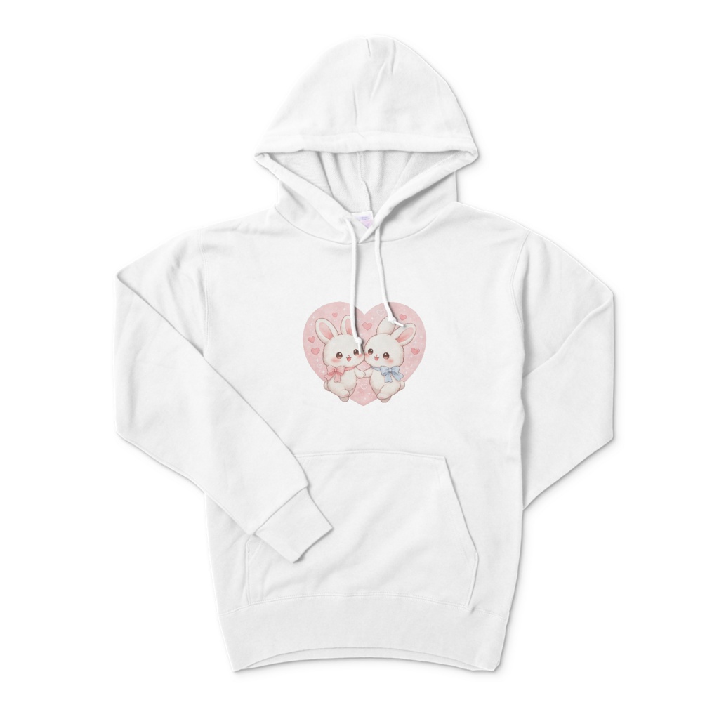 うさぎちゃんハート　パーカー
